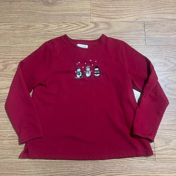 Vintage Snowman Christmas Sweater XL - Picture 1 of 9